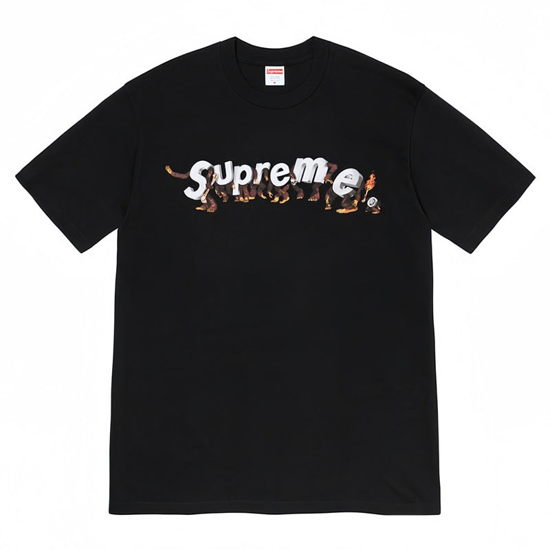 Supreme Apes Graphic Tee – Black