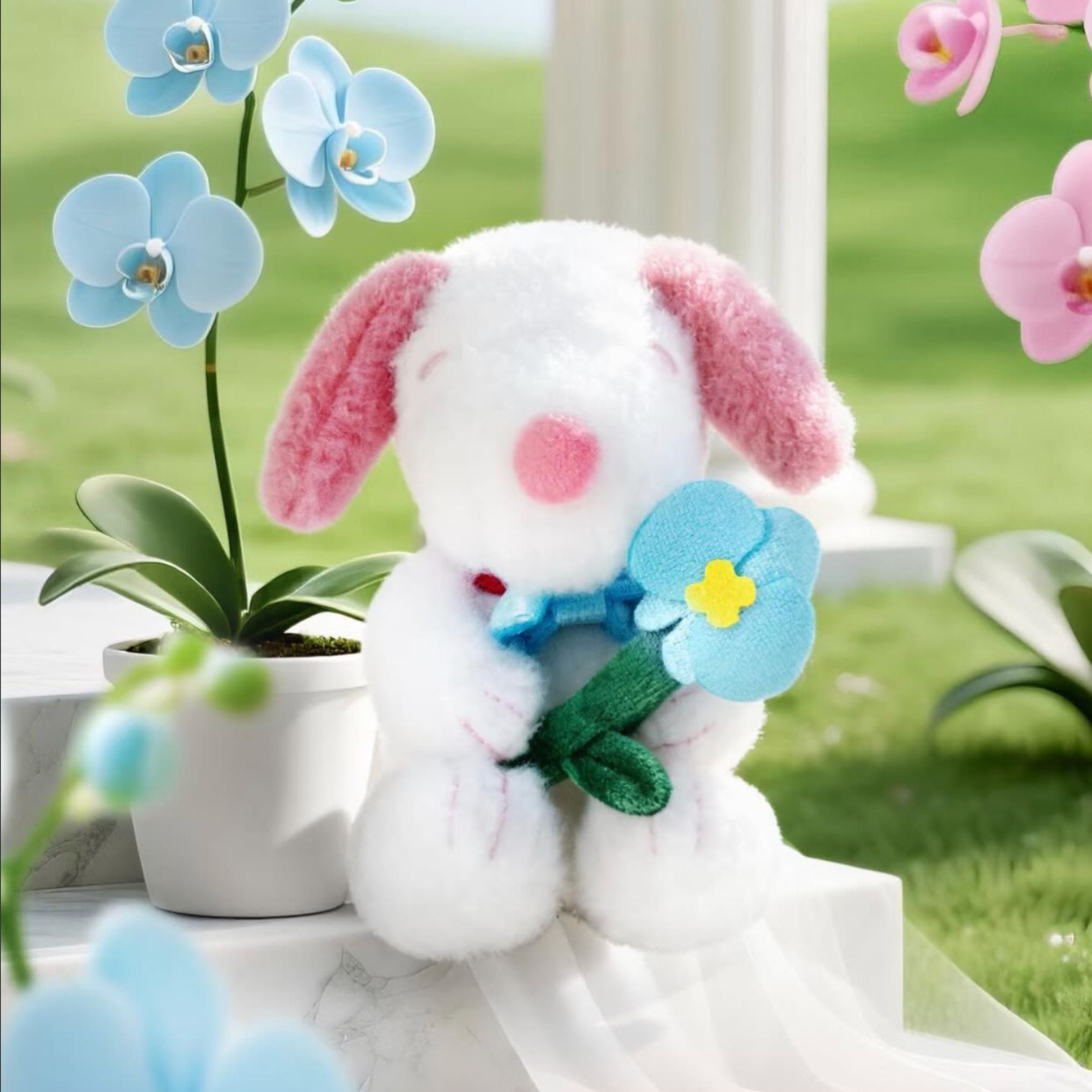 Peanuts Snoopy Flower Gift Series Plush Blind Box
