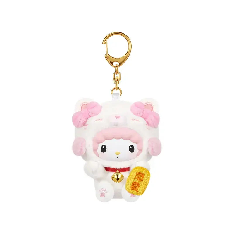 Sanrio Lucky Cat Series Plush Charm Blind Box