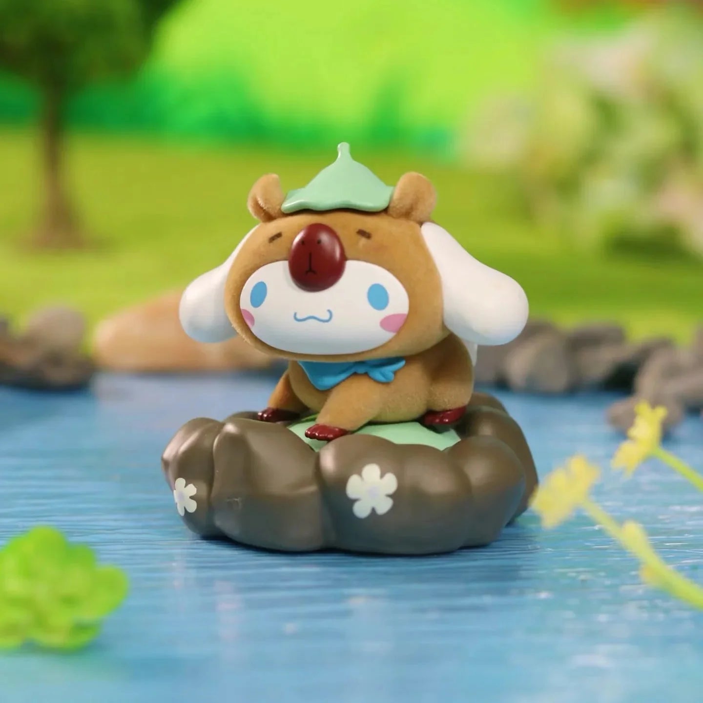 Sanrio Capybara Party Series Flocked Figures | Blind Box