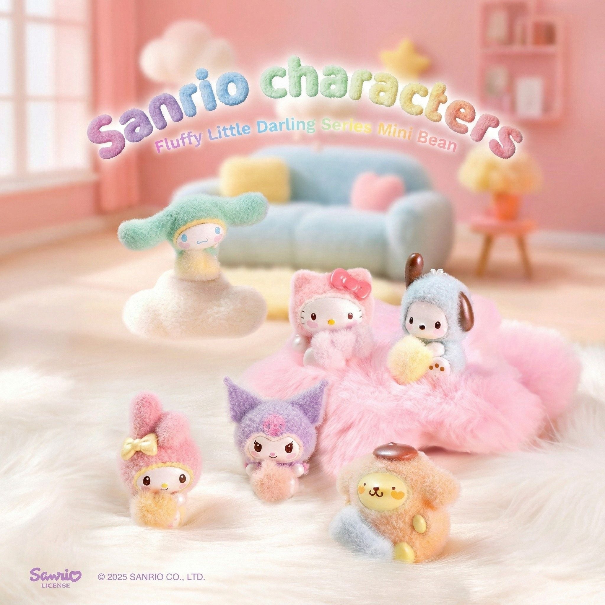 Sanrio Fluffy Little Darling Series Mini Figure Blind Bag