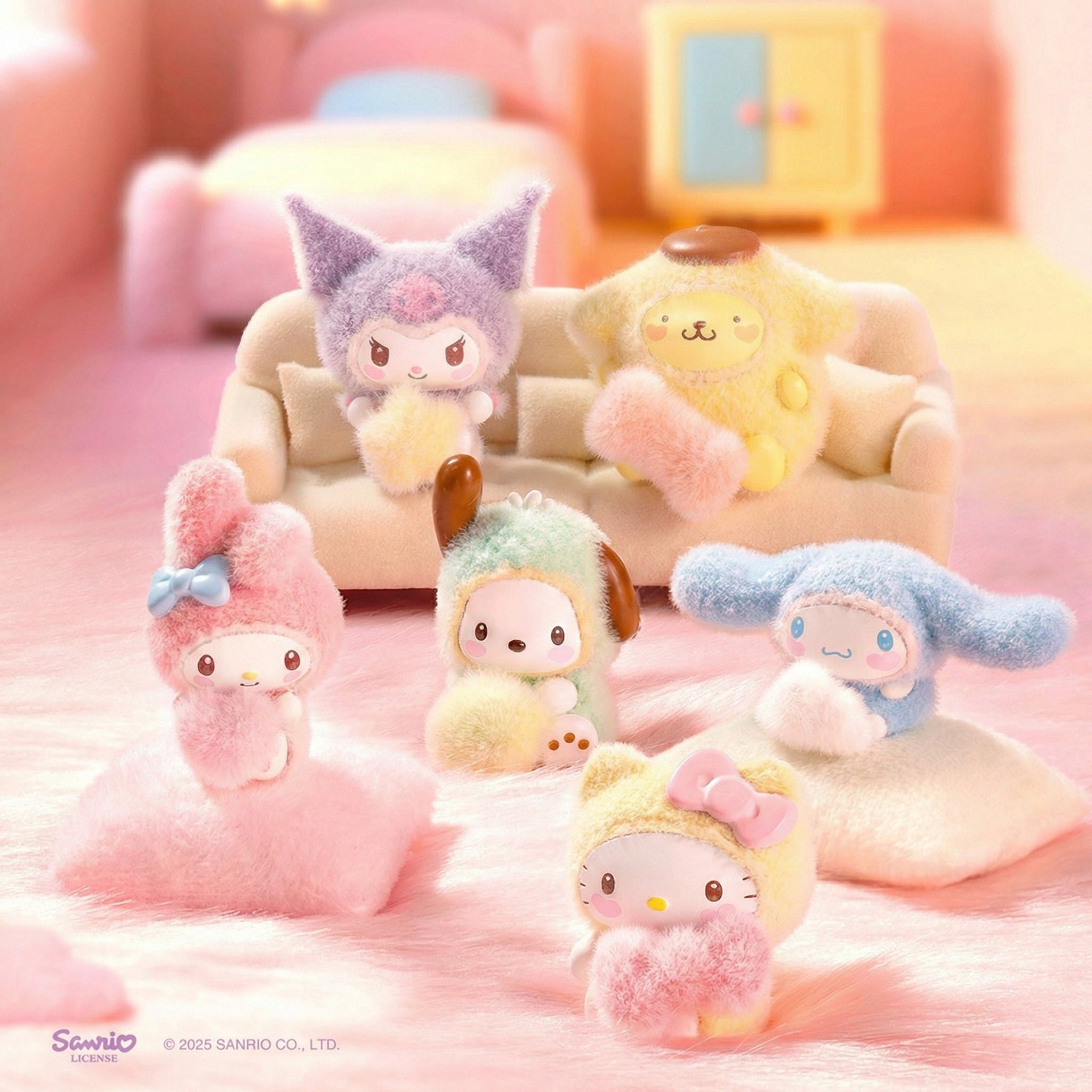 Sanrio Fluffy Little Darling Series Mini Figure Blind Bag
