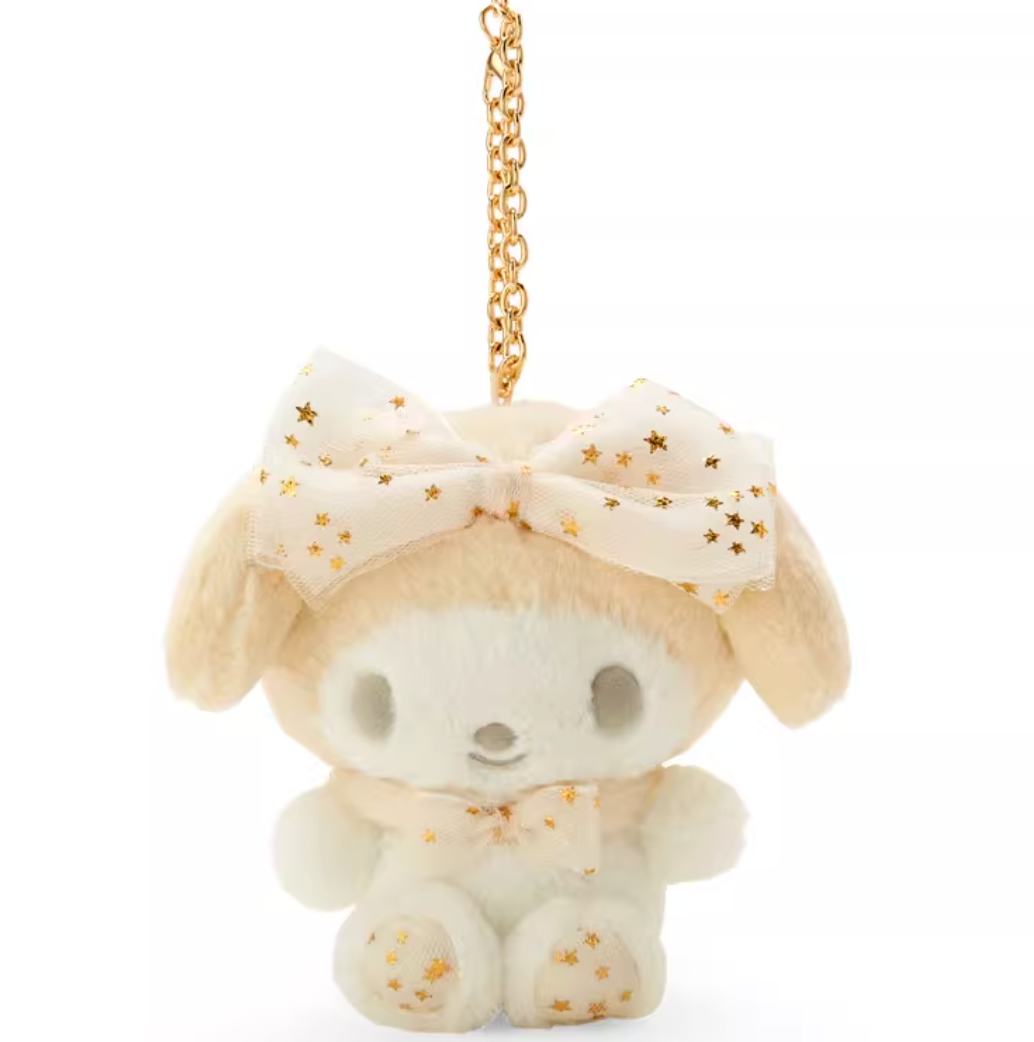 Sanrio Fuwa Winter White Mascot Plush Charm