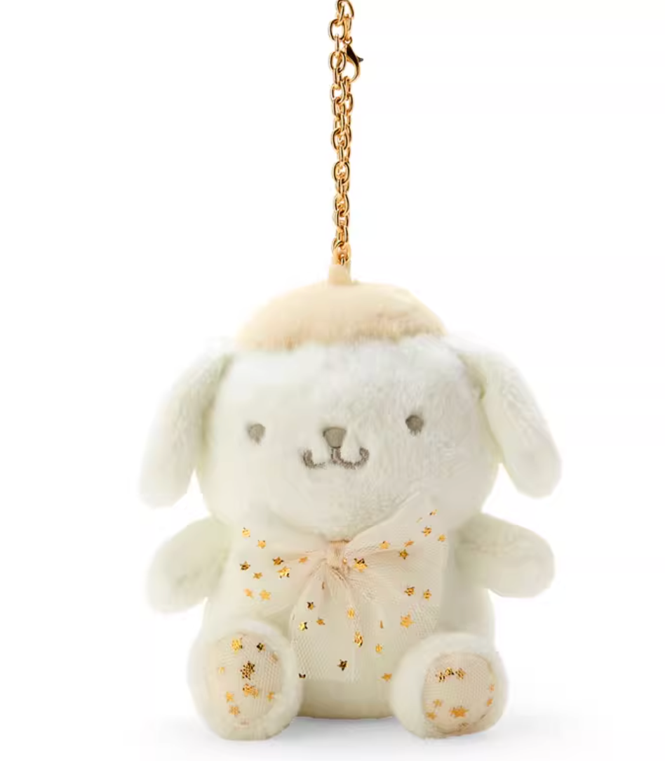 Sanrio Fuwa Winter White Mascot Plush Charm