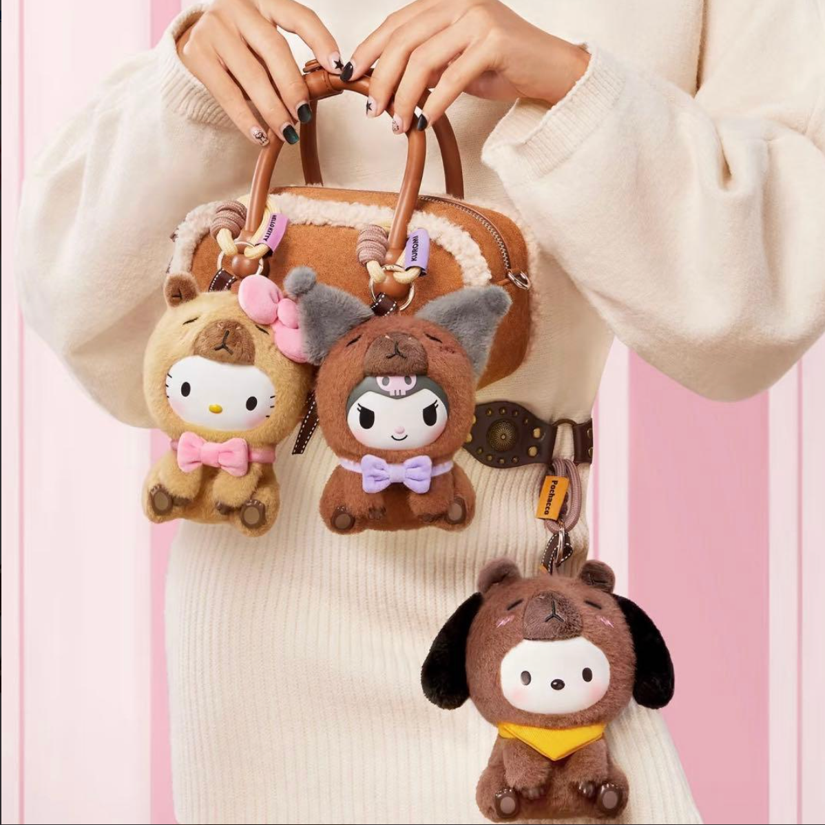 Sanrio Chill Capybara Series Vinyl Plush Pendant Blind Box