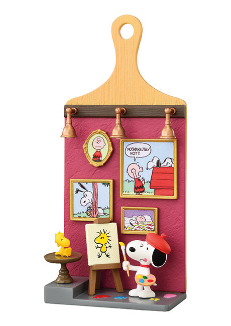 Re-Ment Peanuts Snoopy Miniature Board Collection Blind Box