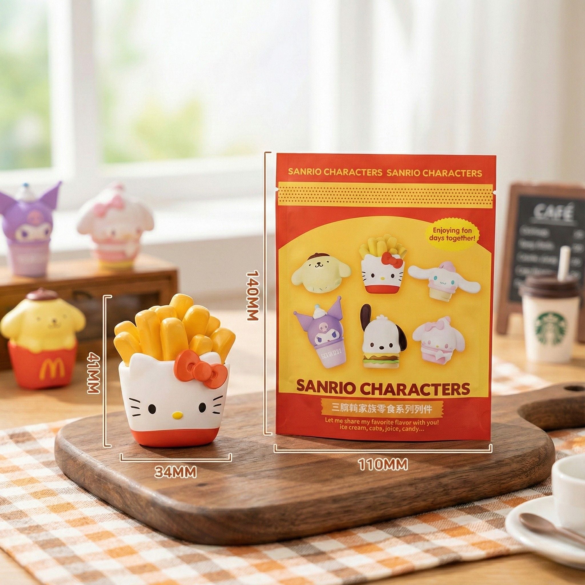 Sanrio Character Fast Food Snack Series Blind Bag