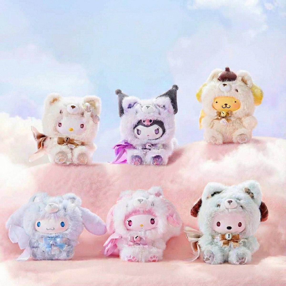 Sanrio Miniso Fox Island Vinyl Plush Pendant Blind Box