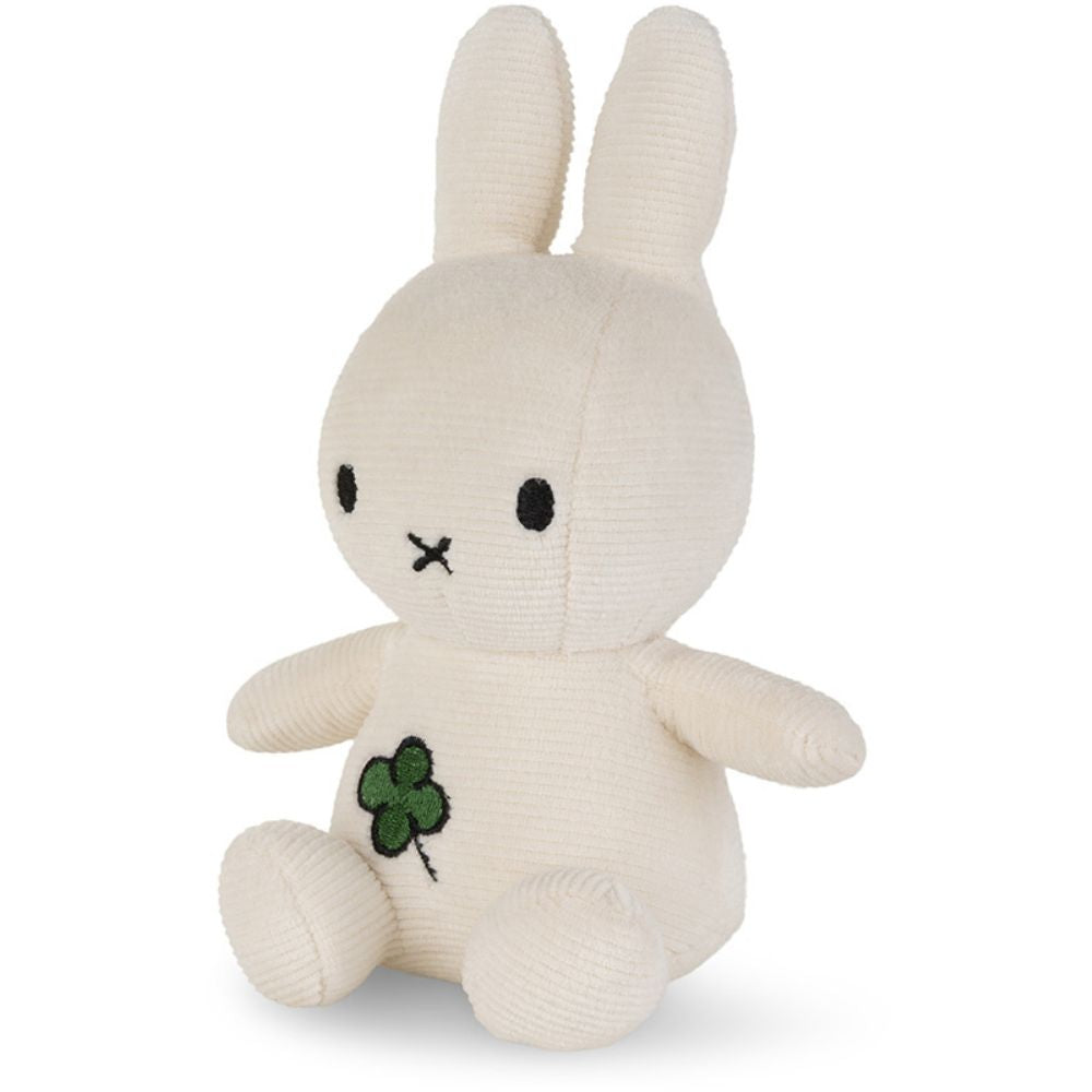 Miffy Plush Toy – Four Leaf Clover (Off-White)