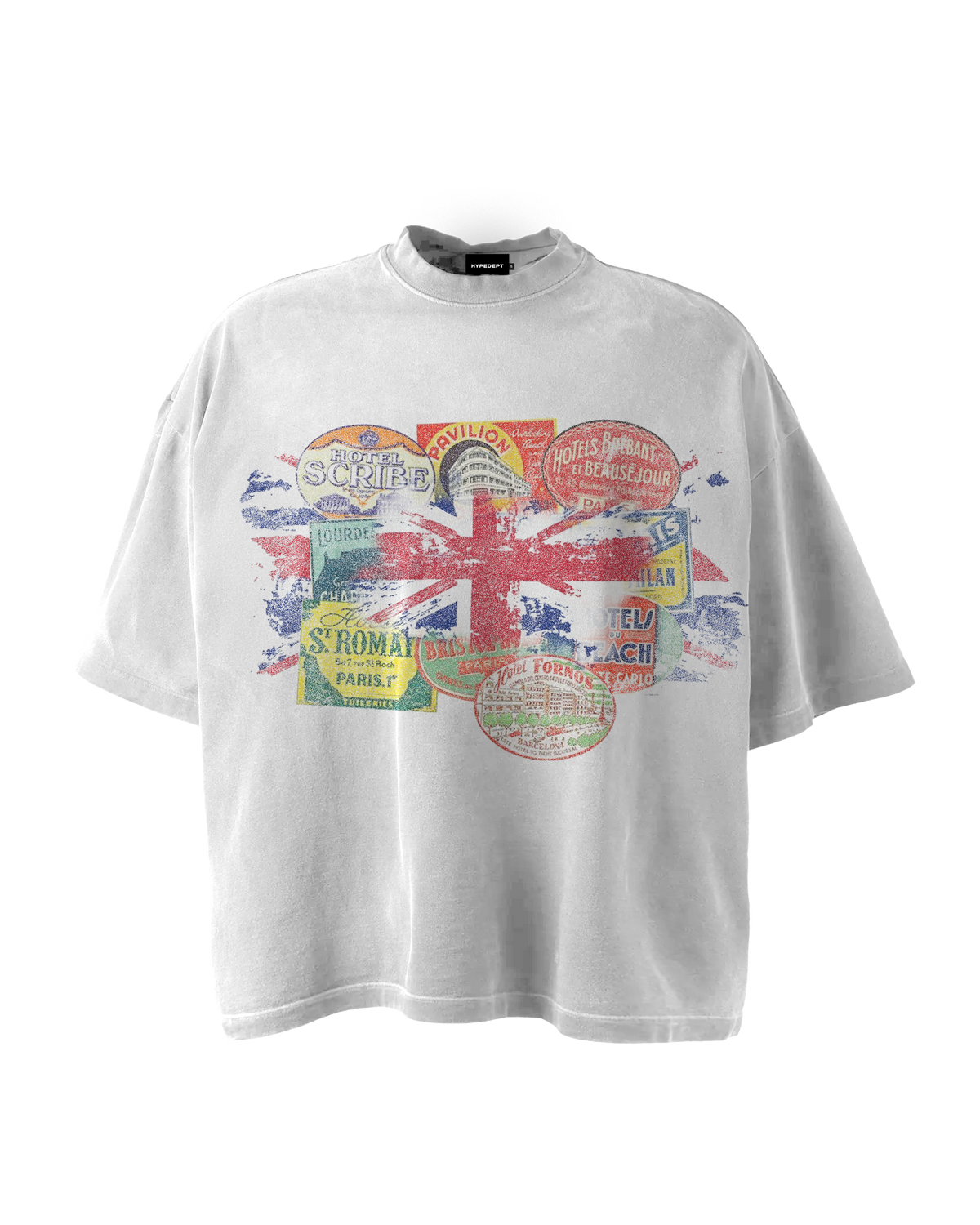 'STAMPS' GRAPHIC TEE