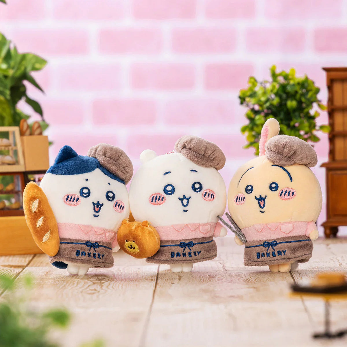 Chiikawa Bakery Staff Mascot Plush