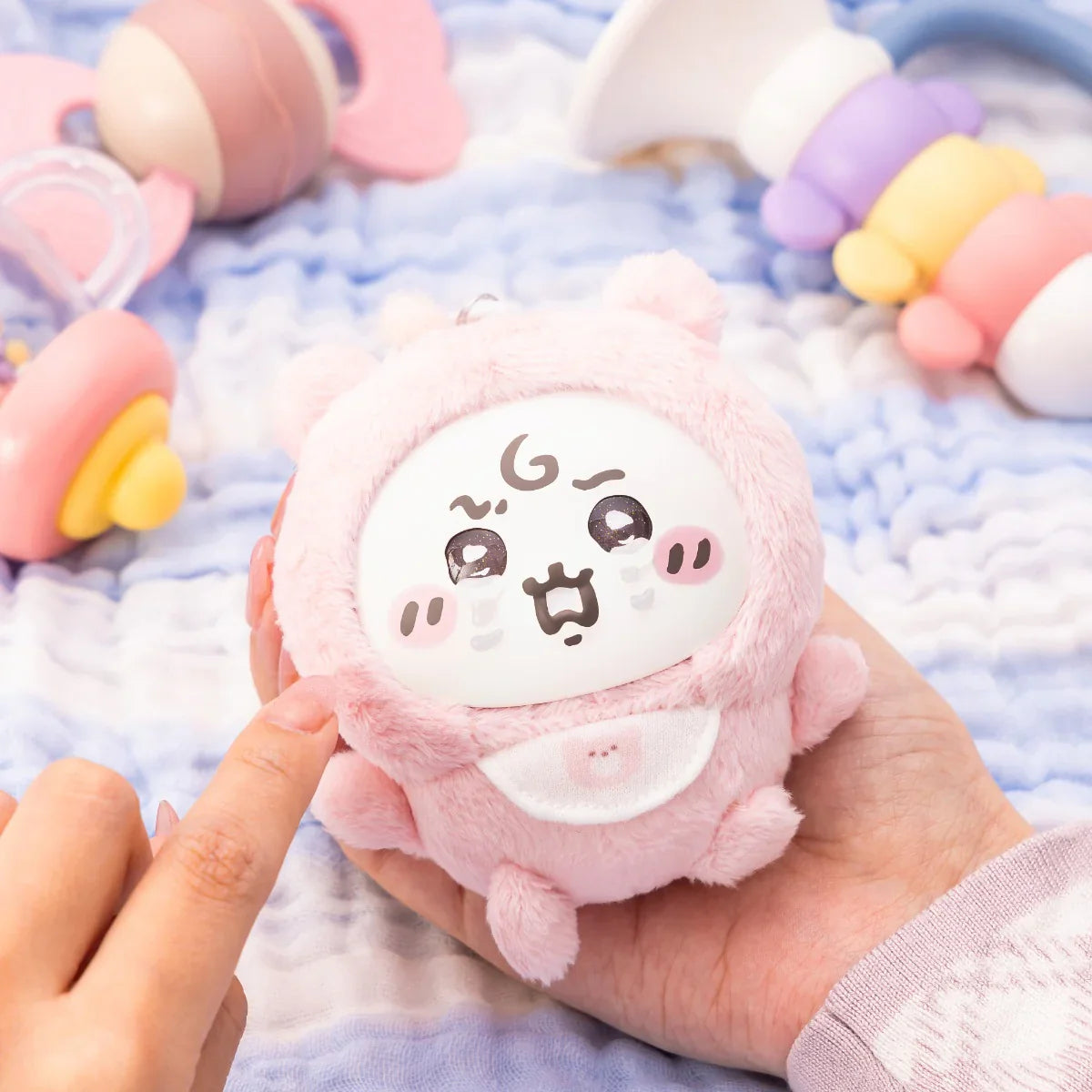 Chiikawa Baby Kiramekko Collection Plush Pendant