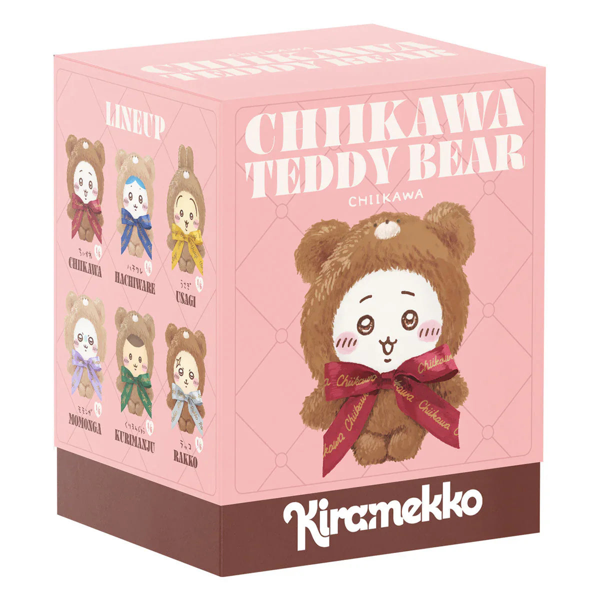 Chiikawa Kiramekko Teddy Bear Vinyl Plush Pendant