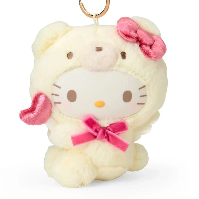 Hello Kitty Angel Teddy Bear Series Plush Mascot Keychain