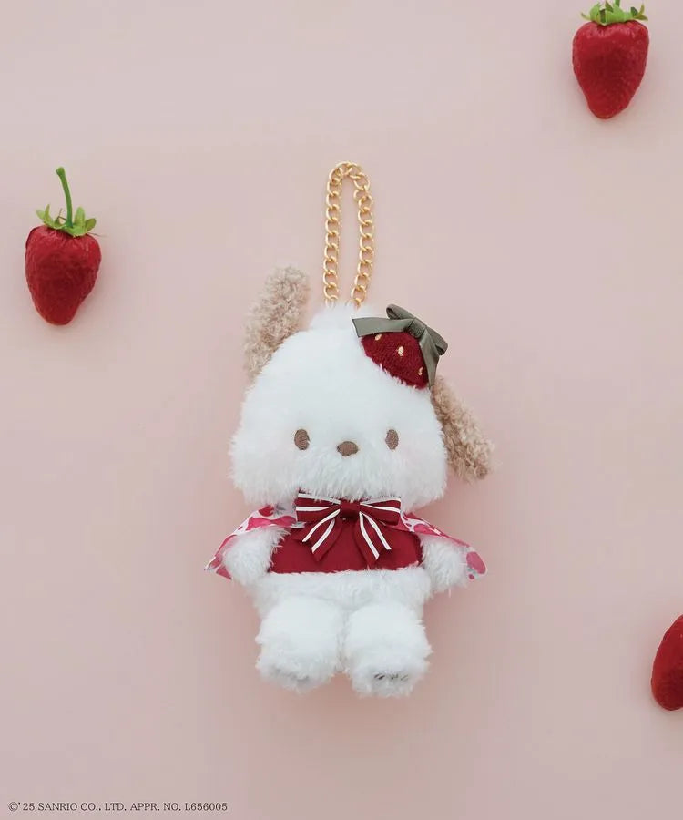 Maison de FLEUR x Sanrio Strawberry News 50th Mascot Plush Charm