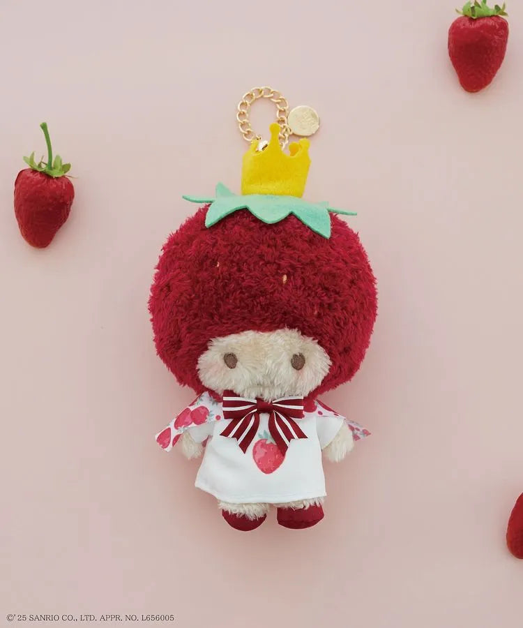 Maison de FLEUR x Sanrio Strawberry News 50th Mascot Plush Charm