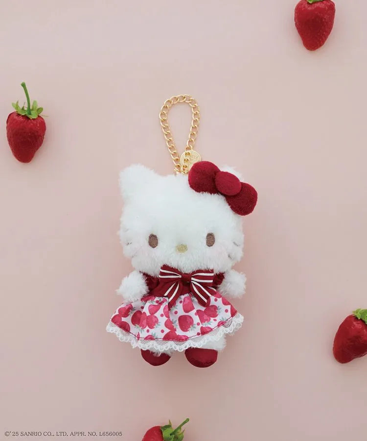 Maison de FLEUR x Sanrio Strawberry News 50th Mascot Plush Charm