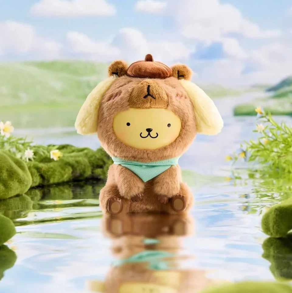 Sanrio Chill Capybara Series Vinyl Plush Pendant Blind Box