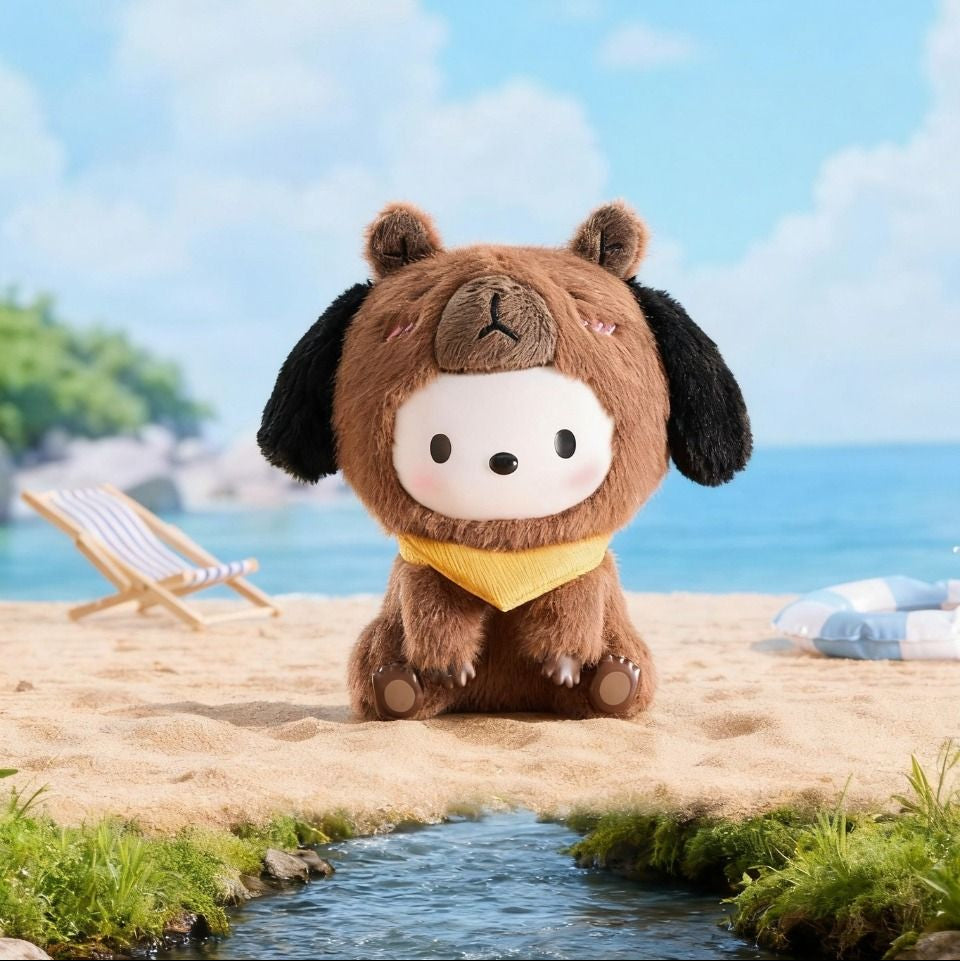 Sanrio Chill Capybara Series Vinyl Plush Pendant Blind Box
