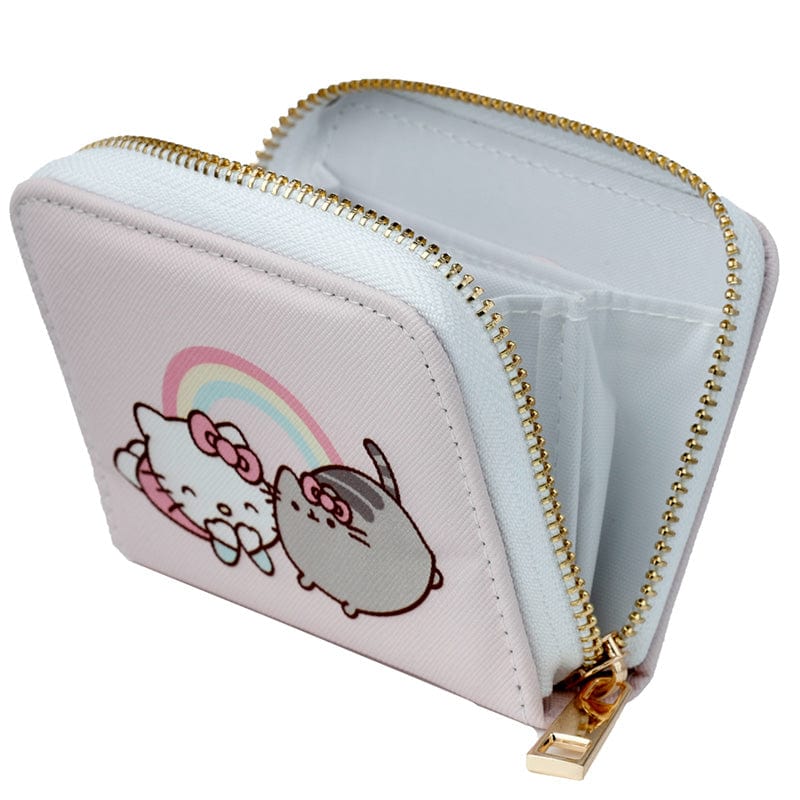 Hello Kitty X Pusheen Zip Around Small Wallet Purse