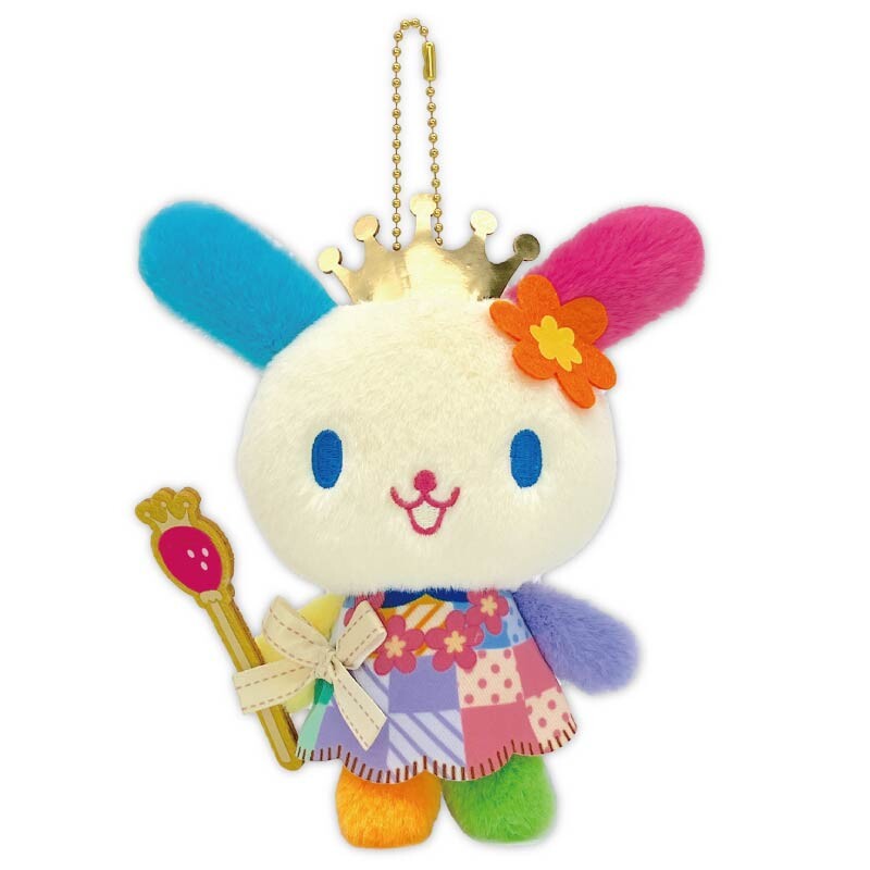 Sanrio Fragaria Memories Usahana Mascot Plush Keychain