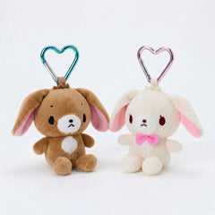 Sugarbunnies Plush Mascot Keychain – Kurousa & Shirousa