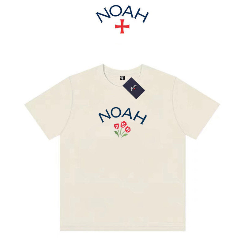 NOAH BWCJ Cotton Couple short-sleeved T-shirt