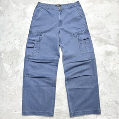 ERD Vintage Oversized Washed Multi Pocket Cargo Pants