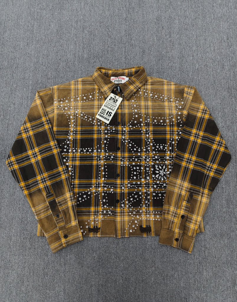 Vale Forever Haze Flannel Brown-yellow