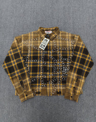 Vale Forever Haze Flannel Brown-yellow