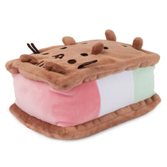 Neapolitan Ice Cream Sandwich Pusheen 10" Plush