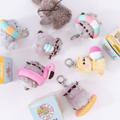 Pusheen Surprise Plush Keychain Series #10: Lazy Summer