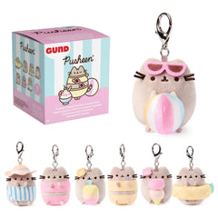 Pusheen Tropical Vacation 3" Plush Keychain Surprise Box: Series 26