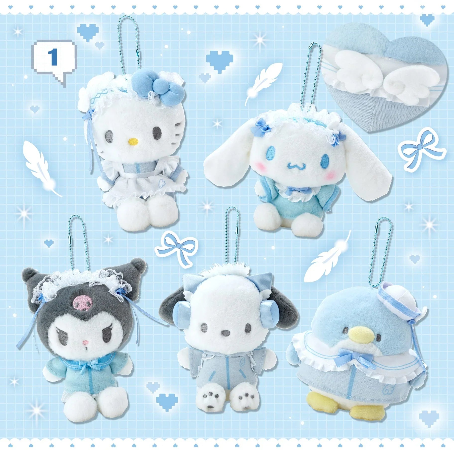 Sanrio Characters Light Blue Days Mascots