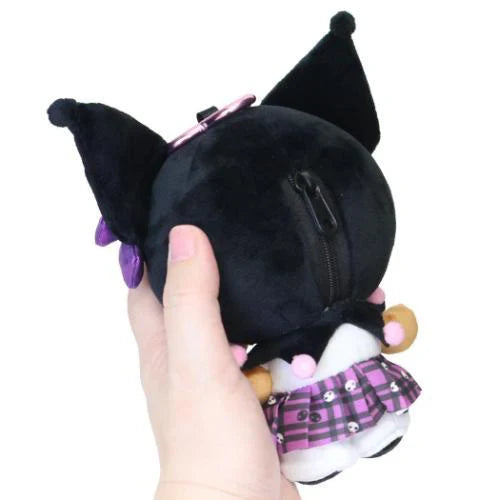 Sanrio Heisei Retro Kogal Mascot Pouch - Kuromi