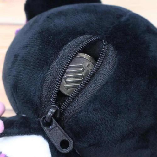 Sanrio Heisei Retro Kogal Mascot Pouch - Kuromi