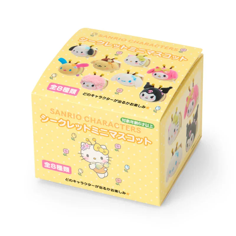 Sanrio Flower-Loving Bee Plush Keychain Blind Box