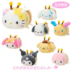 Sanrio Flower-Loving Bee Plush Keychain Blind Box